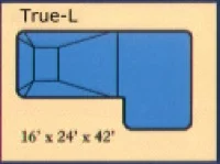 True-L pool shape