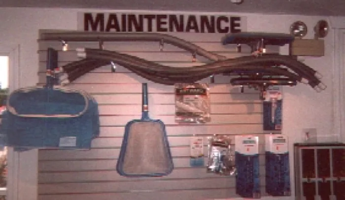 Pool cleaning and maintenance supplies